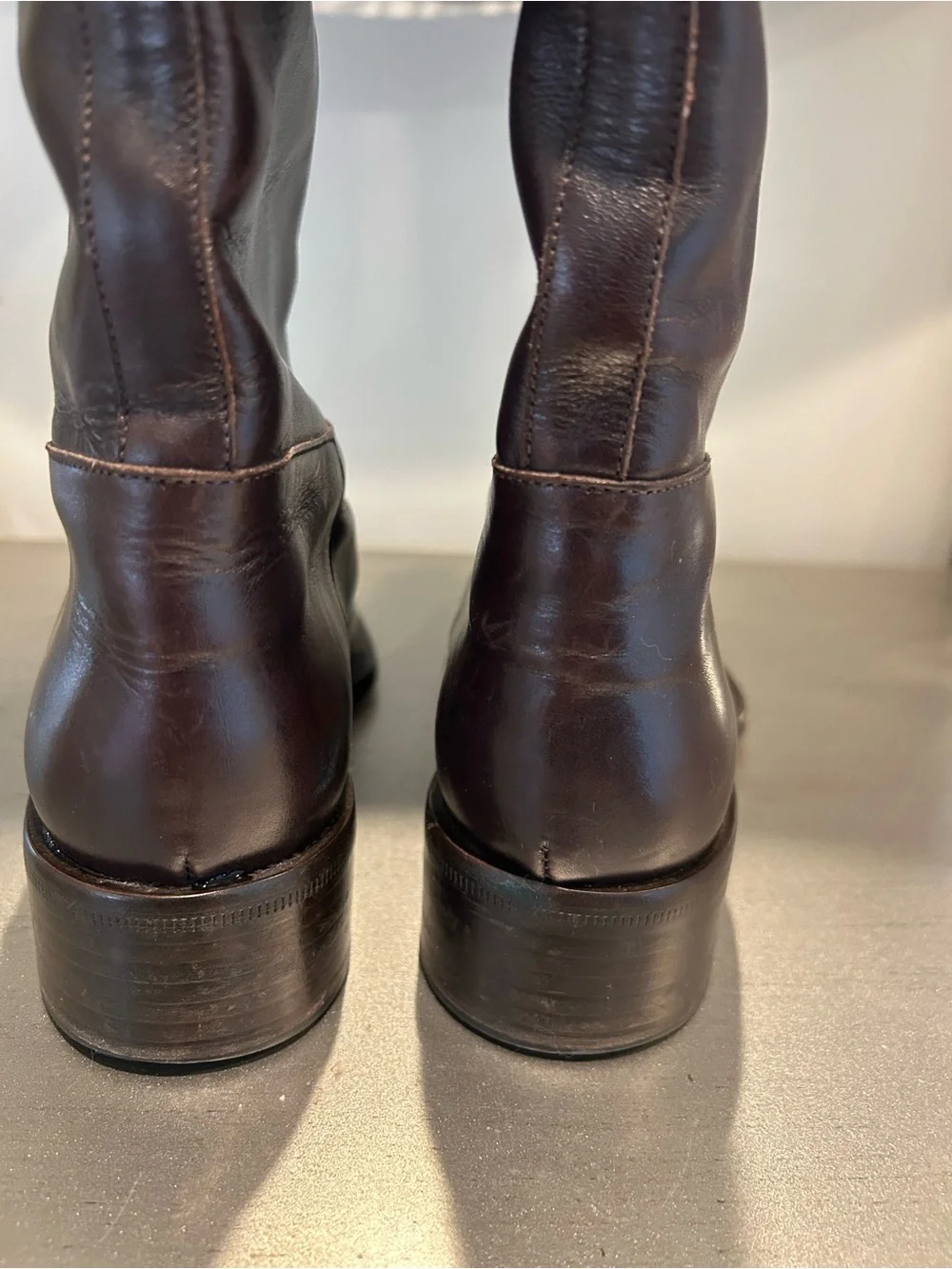 Sartore Brown Leather Sole Boots